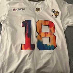 Custom Justin Jefferson Vikings jersey